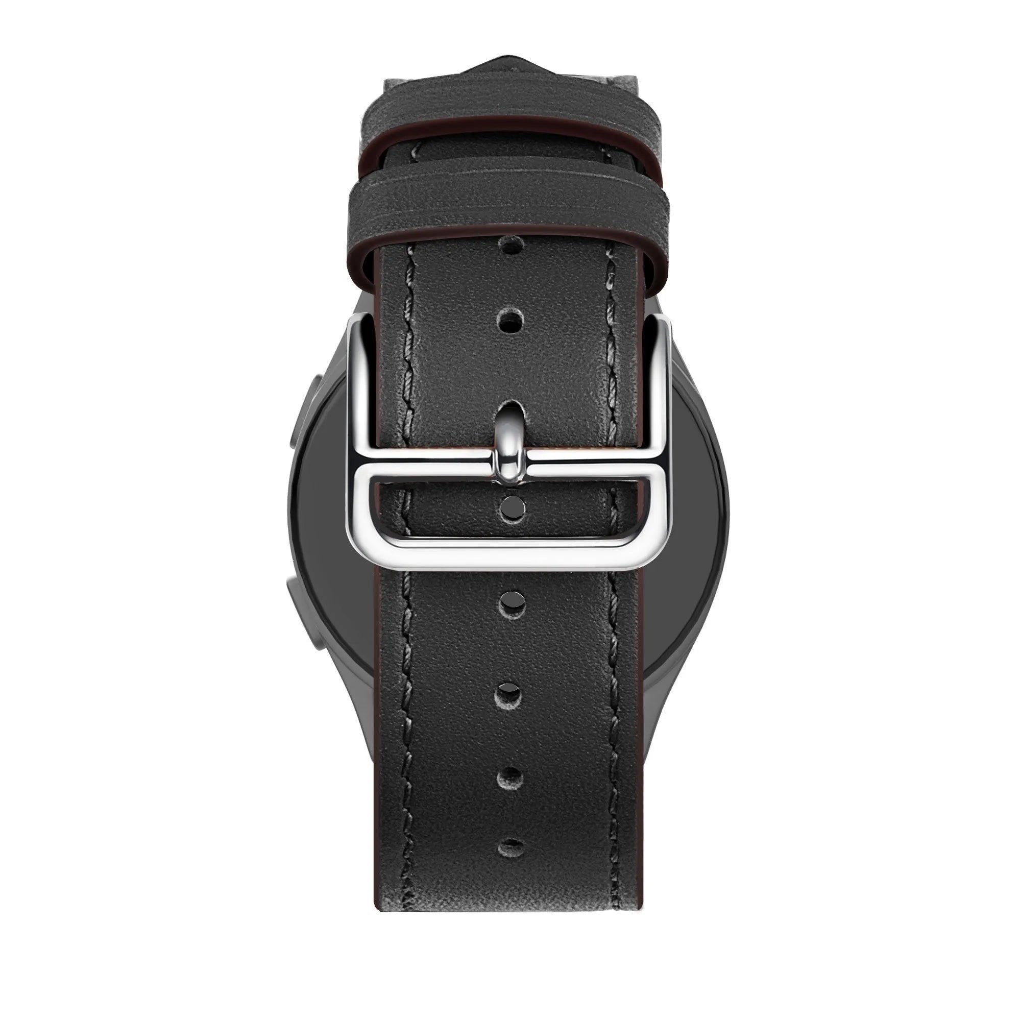 Bandz Suunto Race (S) Lederarmband 'Deluxe' (Schwarz)