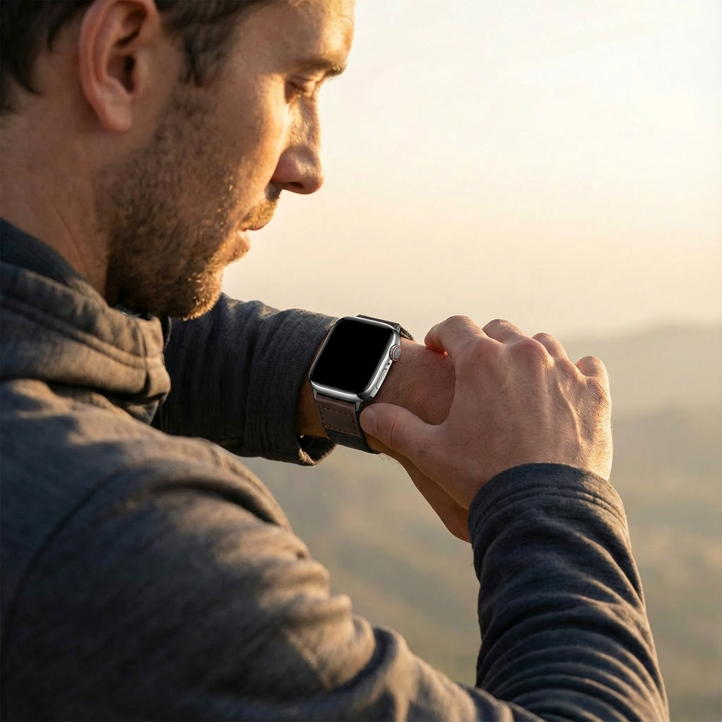 Apple Watch Canvas Strap (Black)