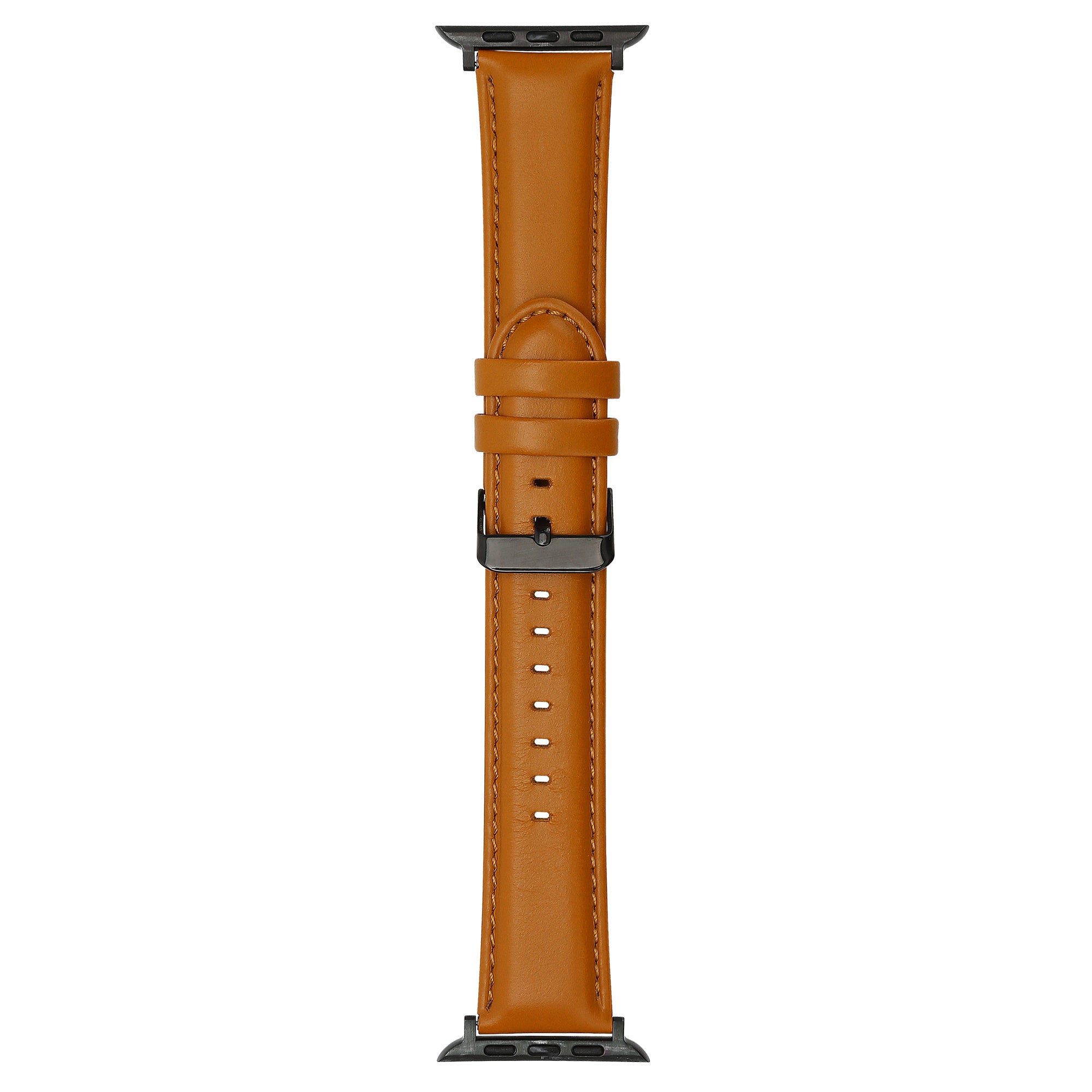 Correa cuero Apple Watch (marrón claro)