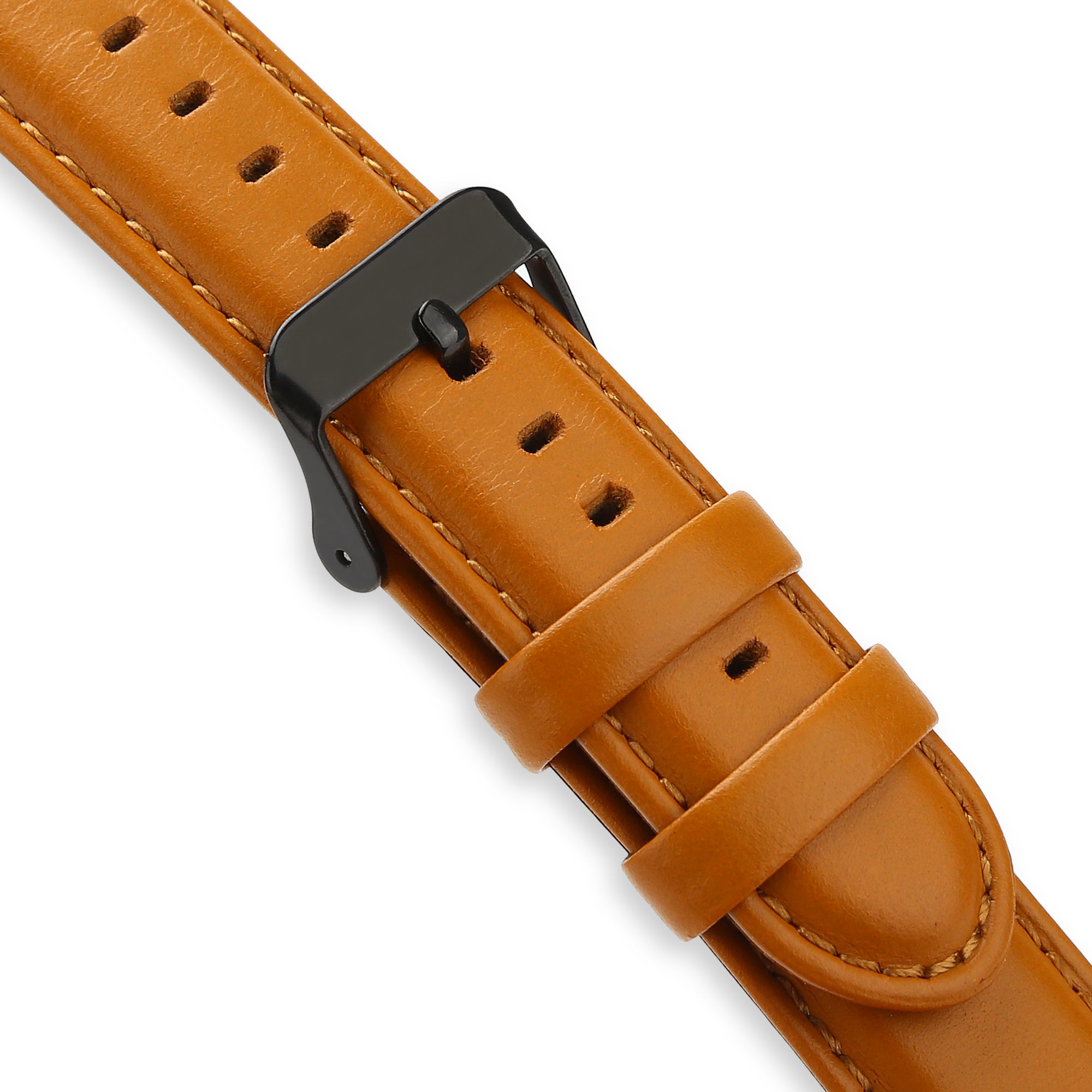 Correa cuero Apple Watch (marrón claro)