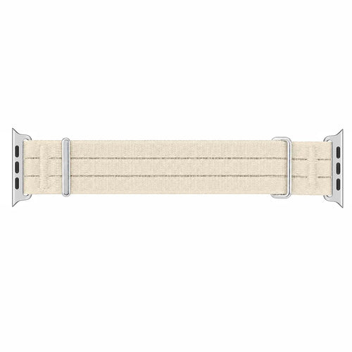 Correa nylon air Apple Watch (blanco estrella)
