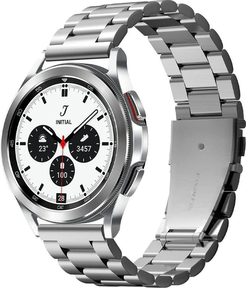 Spigen Galaxy Watch 6 Classic 43mm Stahlarmband (Silber)