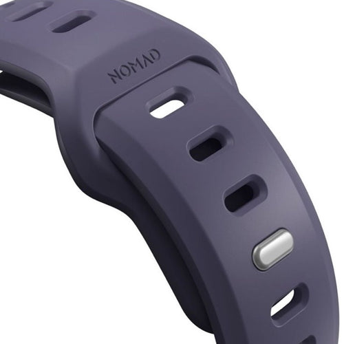 Nomad Apple Watch siliconen Tempo bandje (paars)