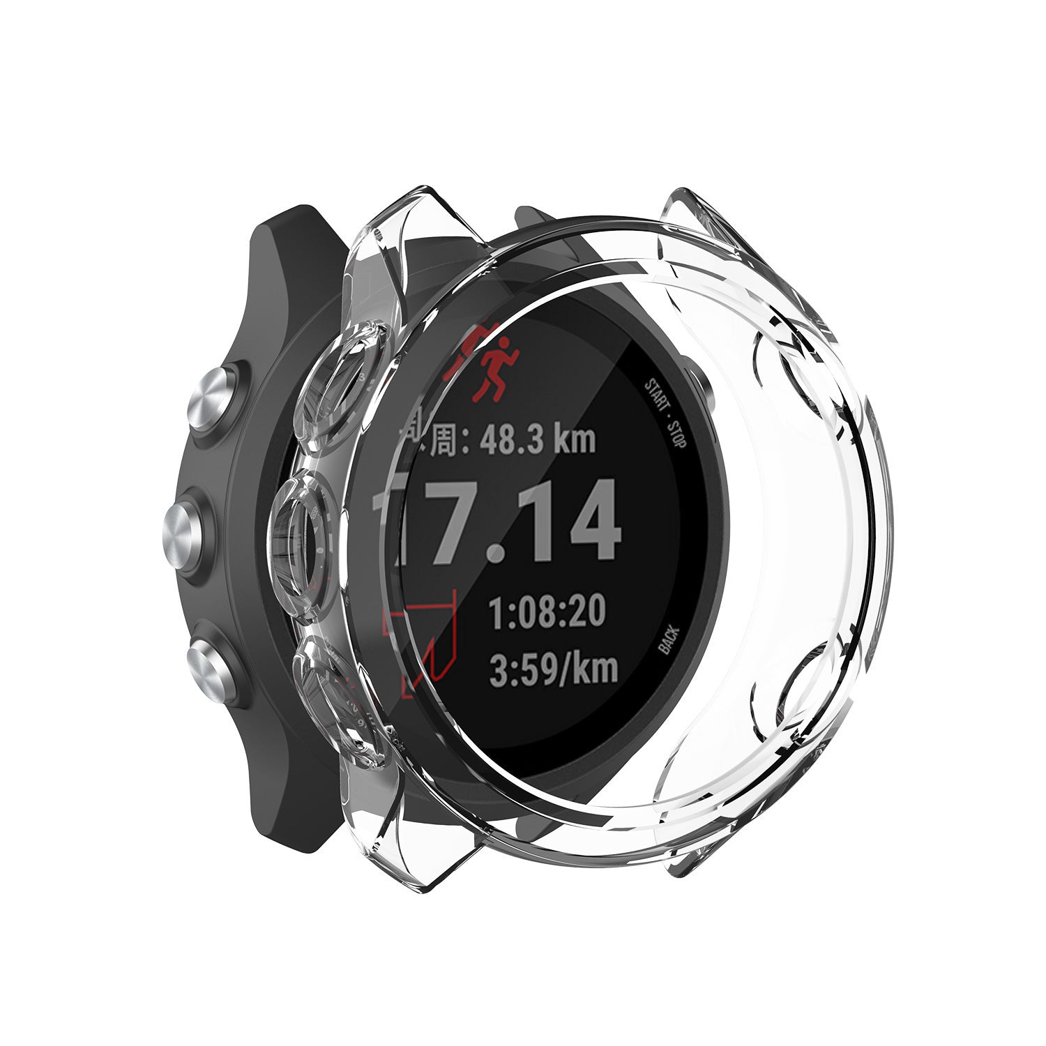 Garmin Forerunner 645 TPU Hülle (Transparent)