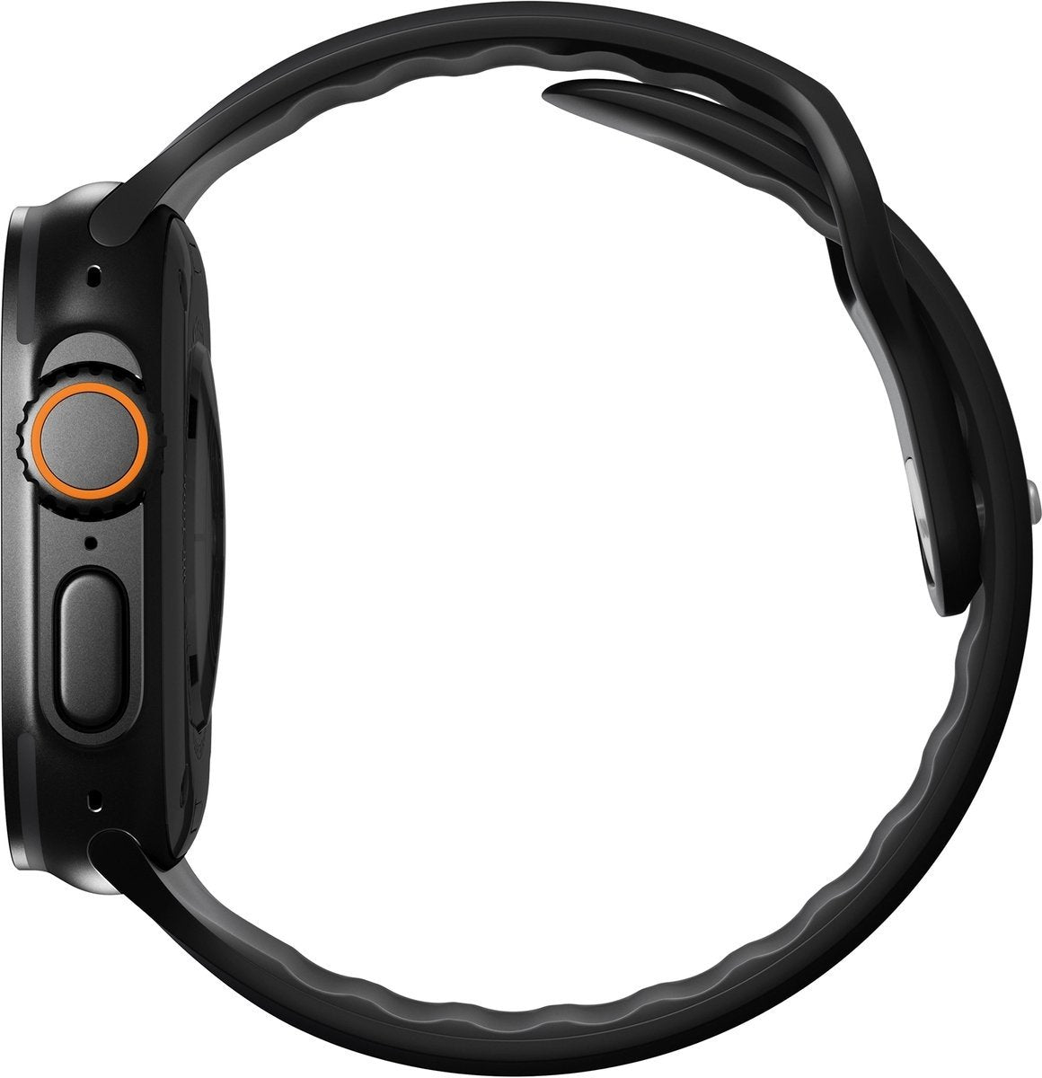 Nomad Apple Watch Silicone Tempo Strap (Black)
