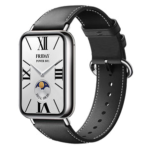 Bracelet cuir Xiaomi Smart Band 8 Pro (noir)