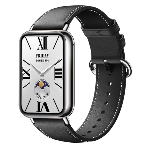 Bracelet cuir Xiaomi Smart Band 8 Pro (noir)