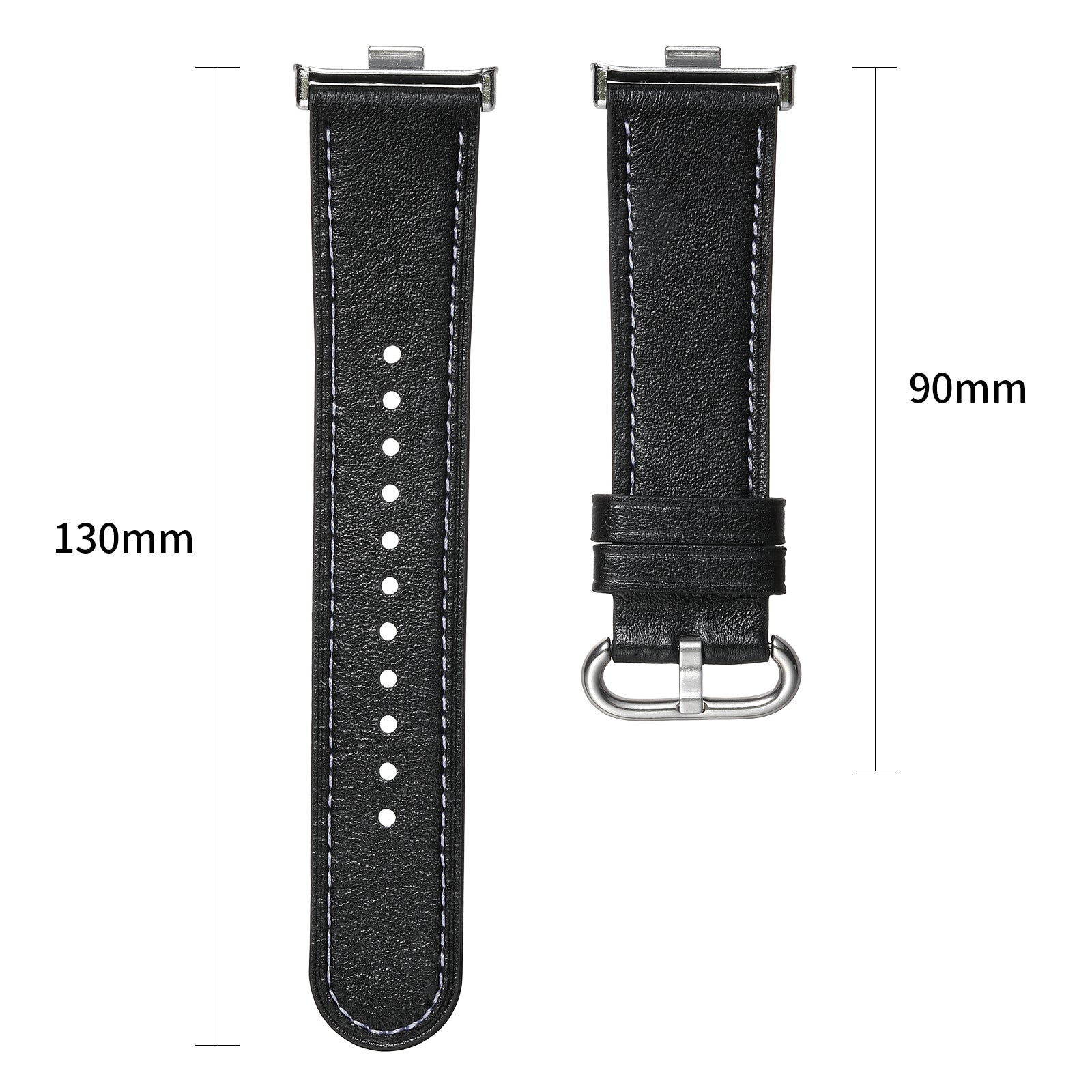 Correa cuero Xiaomi Smart Band 9 Pro (negra)