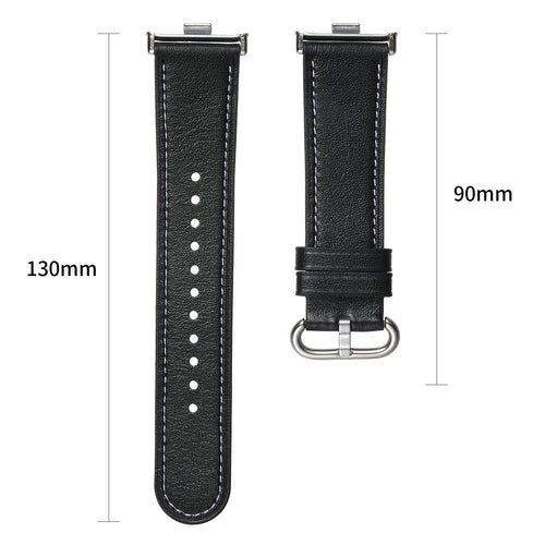Bracelet cuir Xiaomi Smart Band 8 Pro (noir)