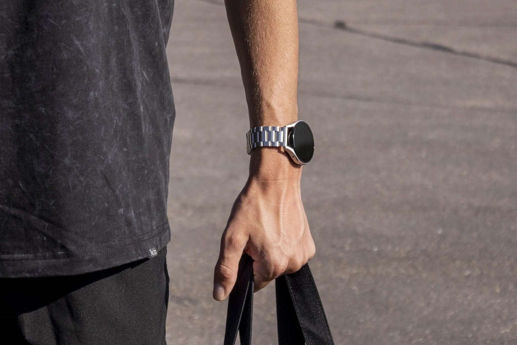 BALR Polar Ignite 2 Steel Link Strap (Silver)