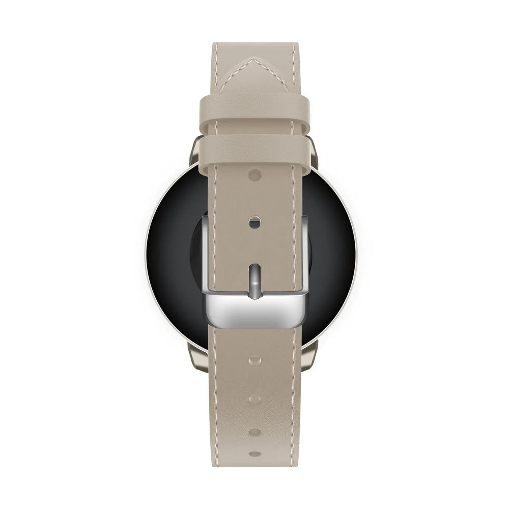 Correa reloj cuero 14mm - universal (beige)