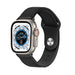 Apple Watch Ultra Hybrid Leather Strap (Black)