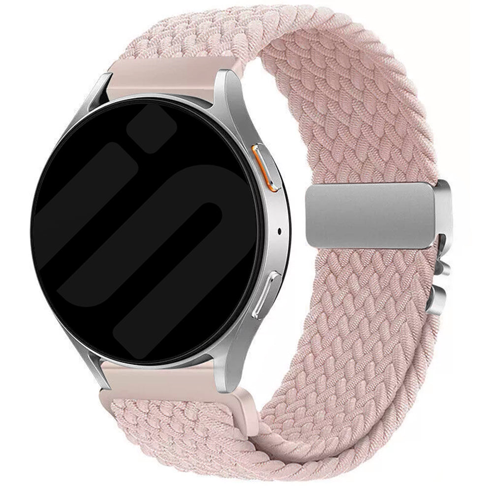 Garmin Venu 2s gevlochten band met P-buckle (roze)