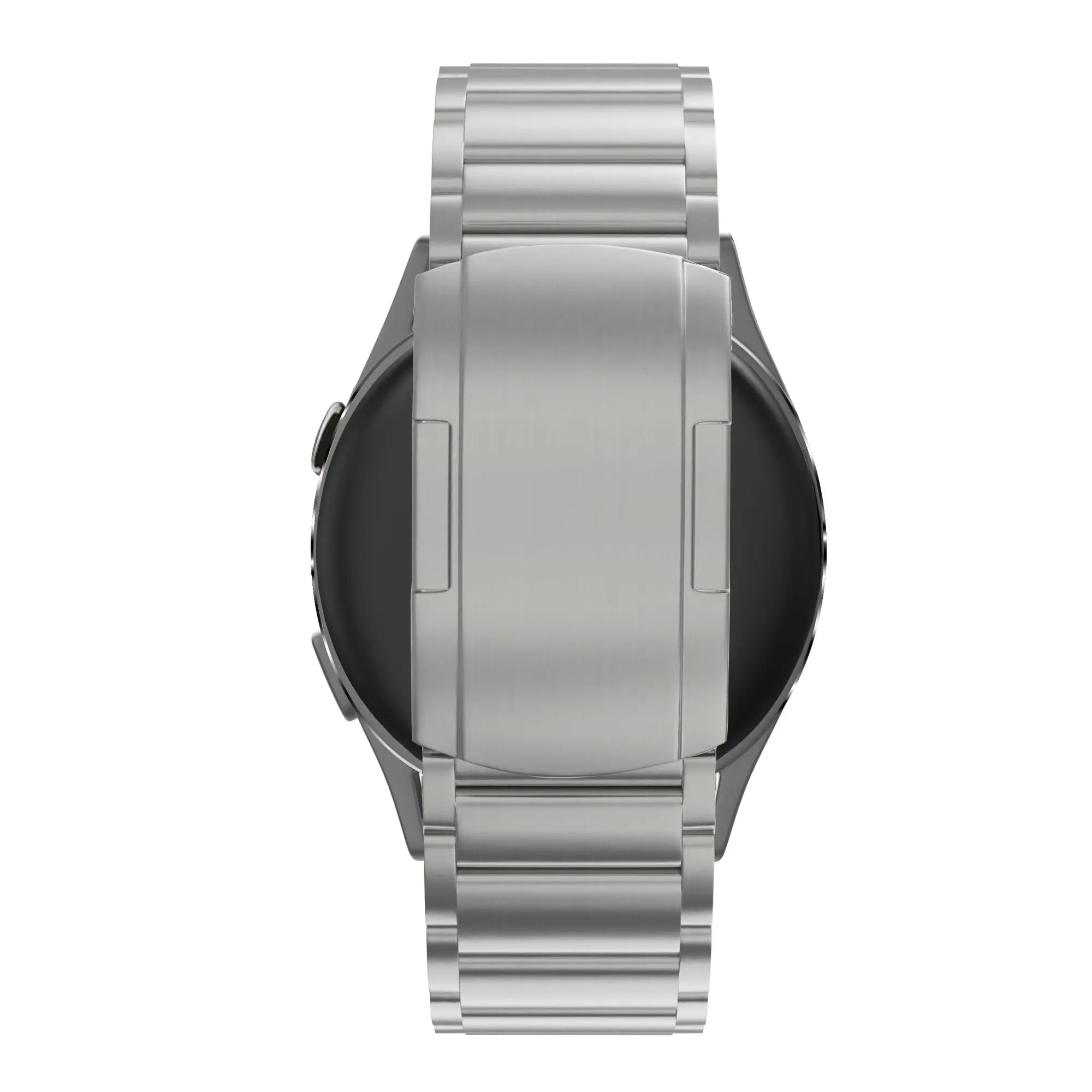 Bandz Garmin Vivoactive 4s titanium schakel band (zilver)