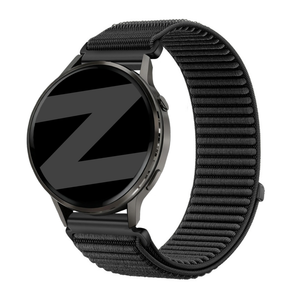 Bandz Garmin Forerunner 255 nylon band 'Wave' (zwart)