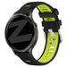 Bandz Garmin Forerunner 265s Sport Strap with Buckle (Black/Yellow)