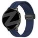 Bandz Garmin Bounce 2 D-Buckle Silicone Strap (Dark Blue)