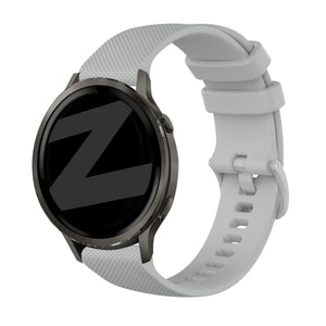 Bandz Garmin Forerunner 255 siliconen band 'Premium' (grijs)