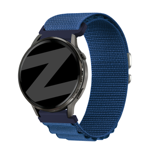Bandz Garmin Forerunner 255 Alpine Nylonarmband (Blau)