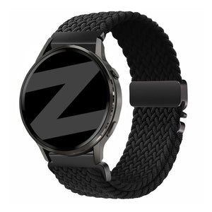 Bandz Garmin Forerunner 265s Braided Strap 'Parachute' (Black)