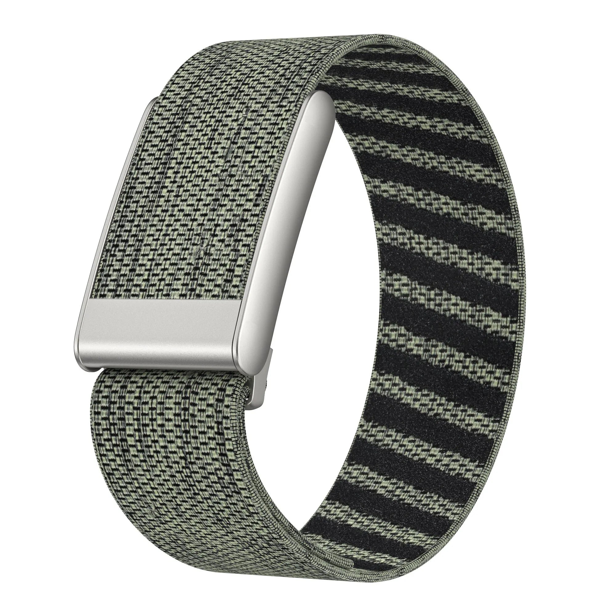 Correa nylon compatible con Whoop MG (gris-verde)