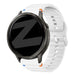 Bandz Garmin Forerunner 265s Silicone Strap 'Wave' (White)