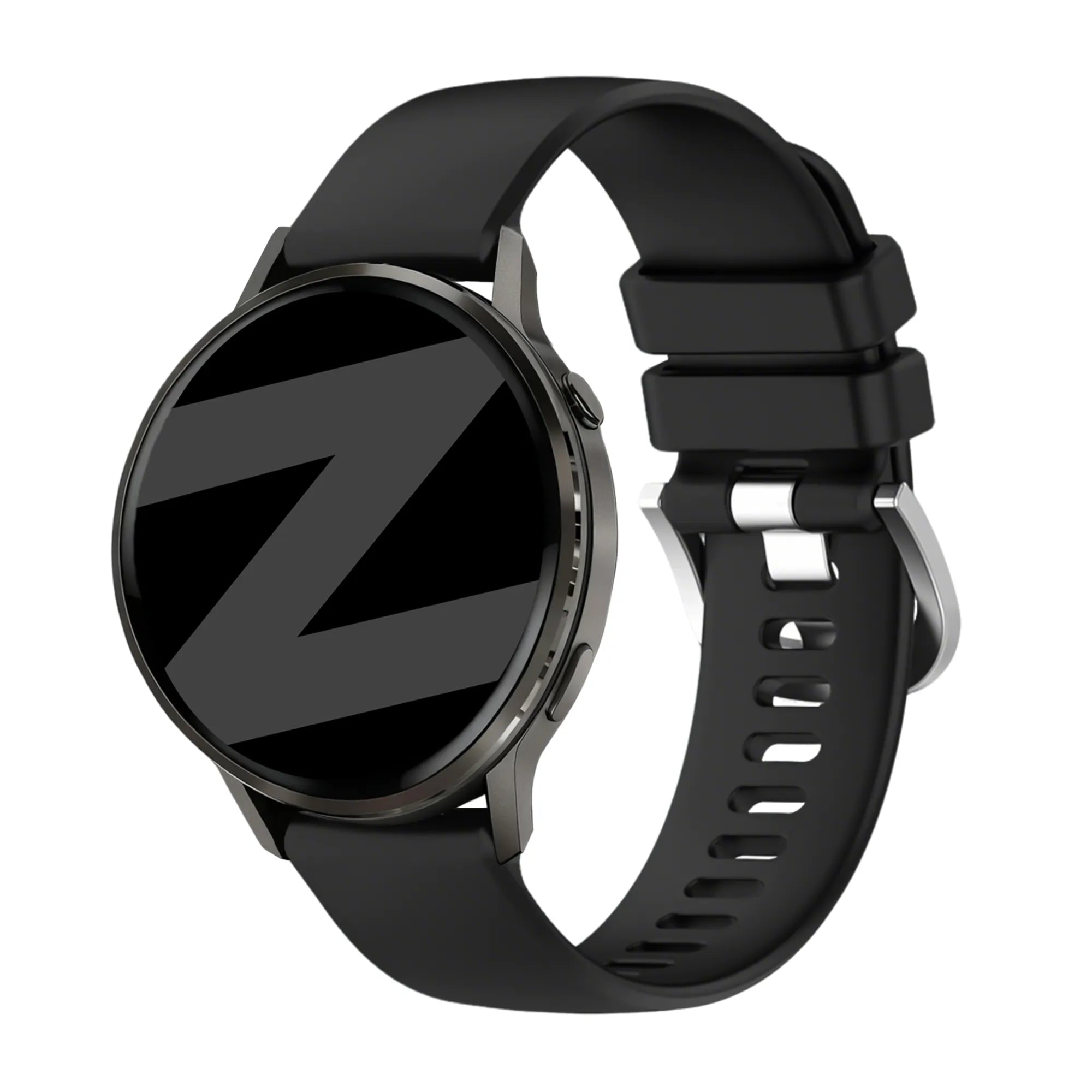 Bandz Garmin Venu 3s siliconen band 'Classic' (zwart)