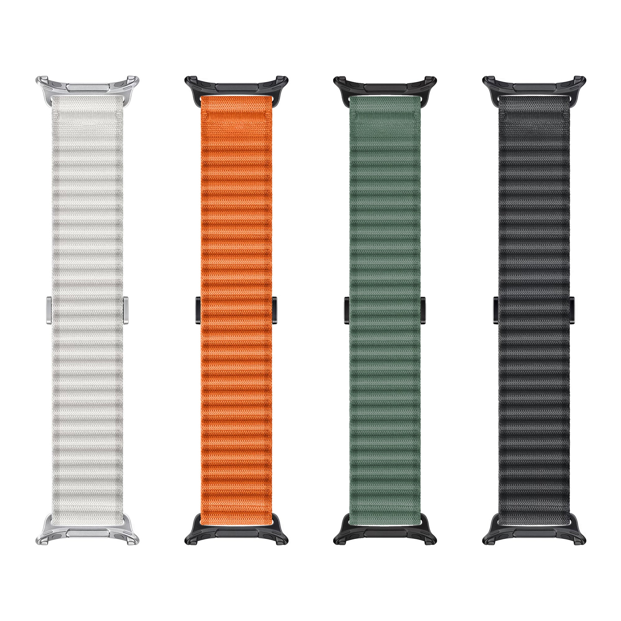 Samsung Galaxy Watch Ultra Outdoor Nylonarmband (Weiß)