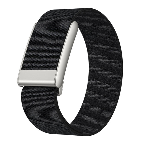 Nylon bandje geschikt voor Whoop 5.0 (zwart)