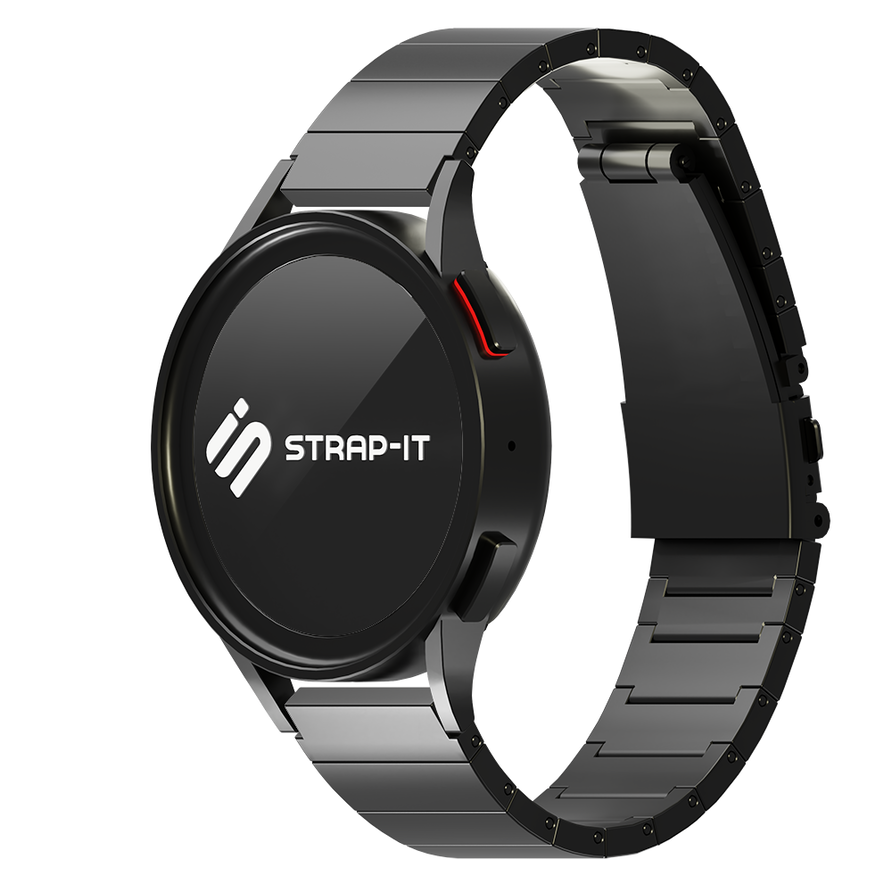 Correa titanio de lujo OnePlus Watch 3 (negra)