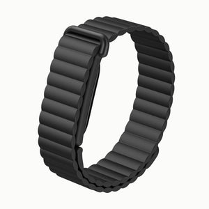 Fitbit Air magnetisch siliconen bandje (zwart)