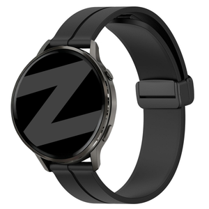 Bandz Garmin Forerunner 255 Silicone Strap with D-Buckle (Black)