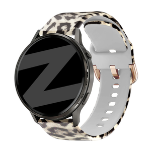 Bandz Garmin Forerunner 265s Silicone Strap 'Lucky Leopard'
