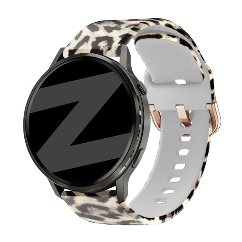 Bandz Garmin Forerunner 265s Silikonarmband 'Lucky Leopard'