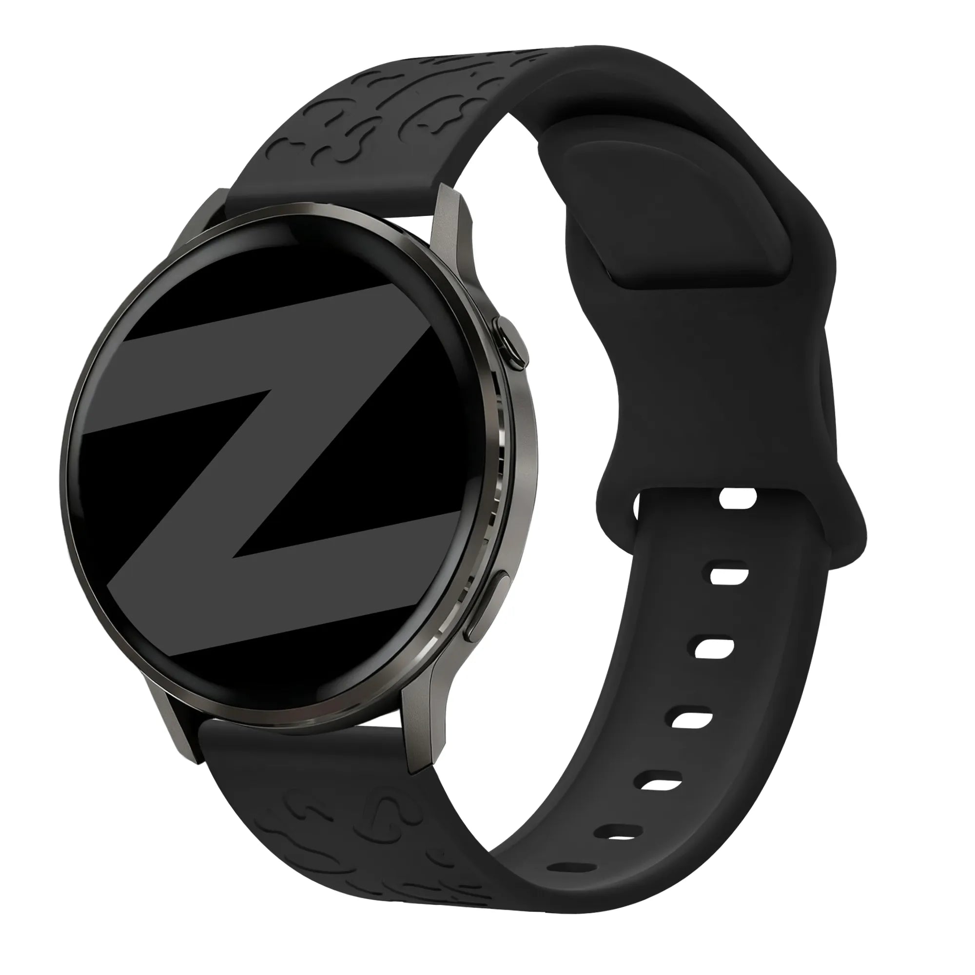 Bandz Garmin Venu 2s Silicone Strap 'Leopard' (Black)