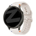 Bandz Garmin Forerunner 265s Silicone Strap 'Wave' (Starlight)