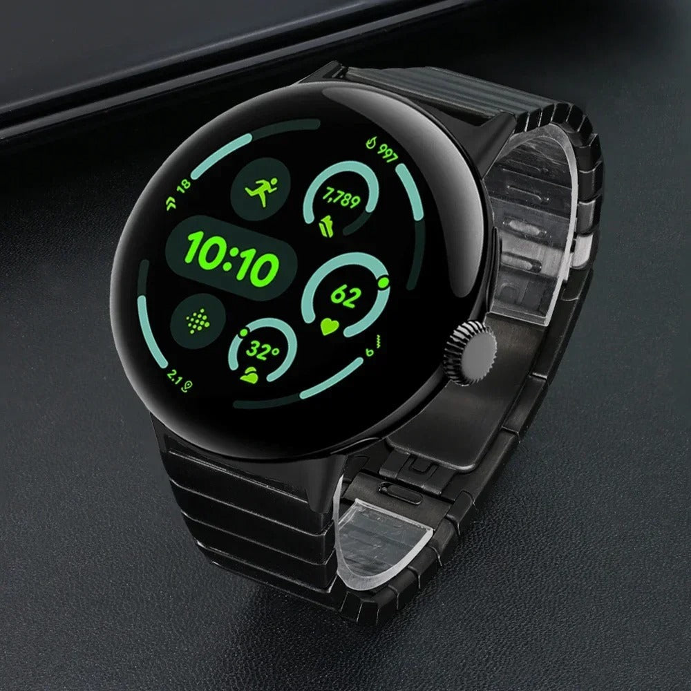 Correa acero con hebilla 'Premium' Google Pixel Watch 3 - 45mm (negro)