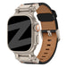 Bandz Apple Watch Lederarmband 