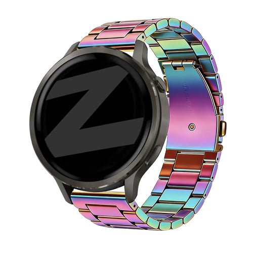 Bandz Garmin Forerunner 265s Stahlarmband 'Classic' (Pearlescent)