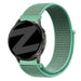 Bandz Garmin Forerunner 70 Nylon Loop Armband (Mintgrün)