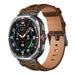 Correa cuero sólida Samsung Galaxy Watch Ultra (marrón oscuro)