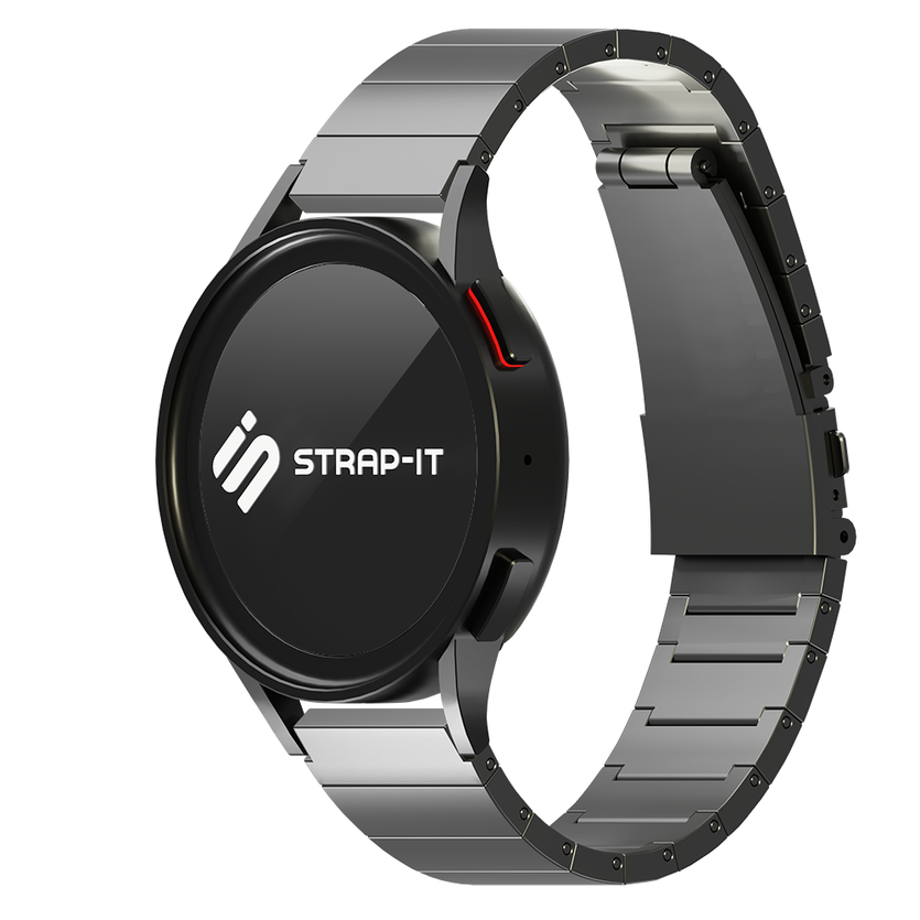 Correa titanio de lujo Amazfit Bip 6 (grafito )