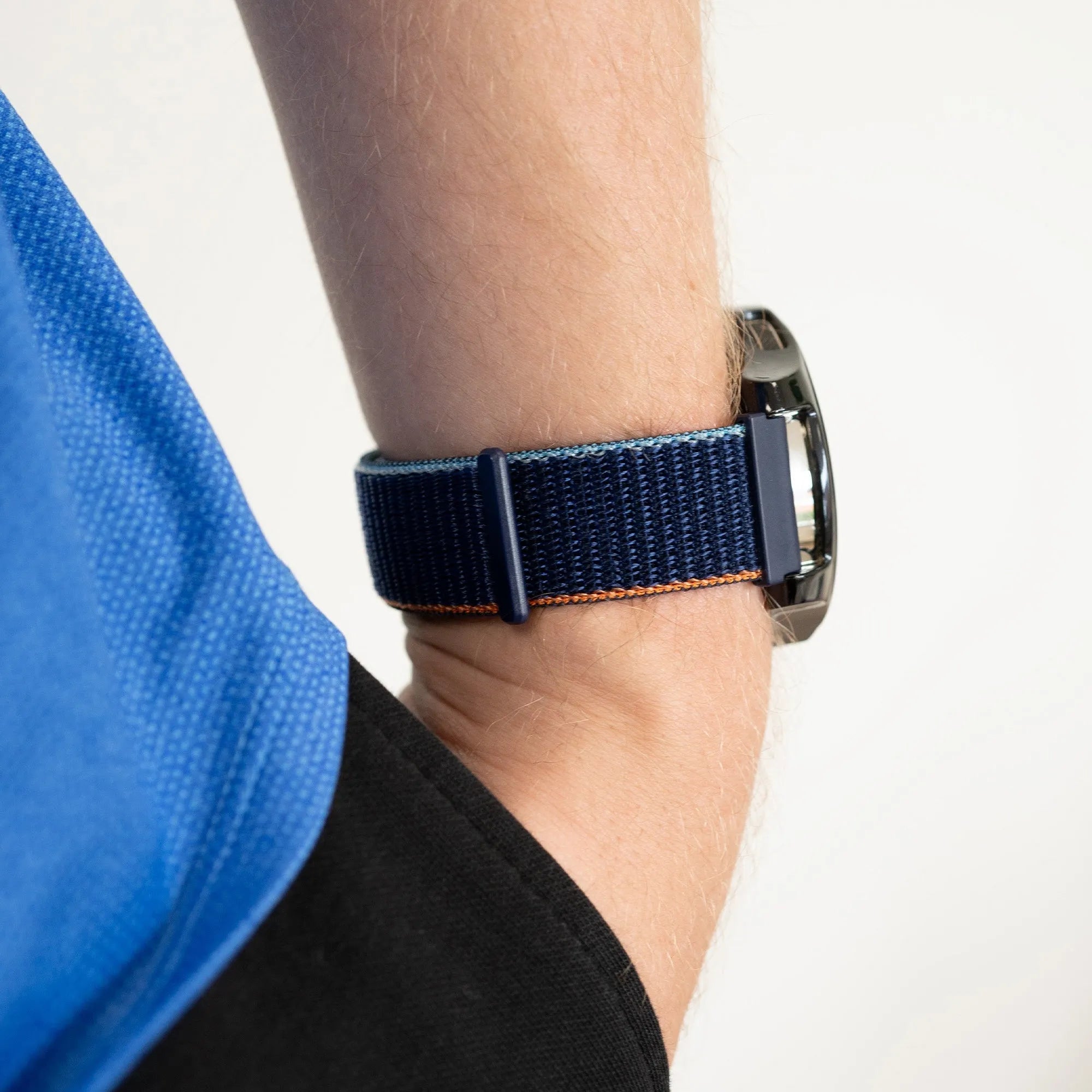 Gard Pro Health Smartwatch 3 - 48mm Nylon Strap (Navy Blue)