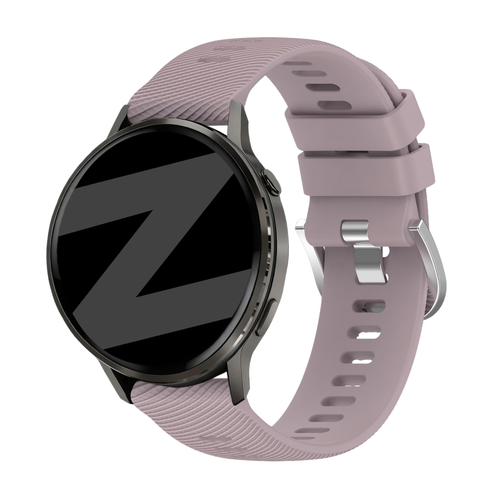 Bandz Garmin Vivomove 3s Silicone Strap 'Deluxe' (Lavender)