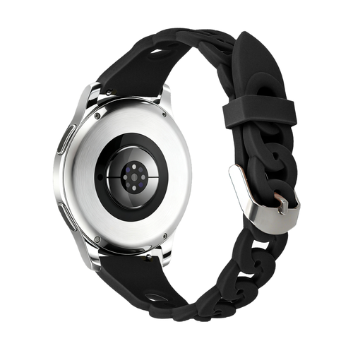 Bandz Coros Apex 42mm Silicone Strap 'Chains' (Black)