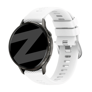 Bandz Garmin Forerunner 265s Silicone Strap 'Deluxe' (White)