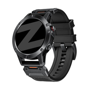 Bandz Garmin Forerunner 955 Silicone Strap 'Explorer' (Black)