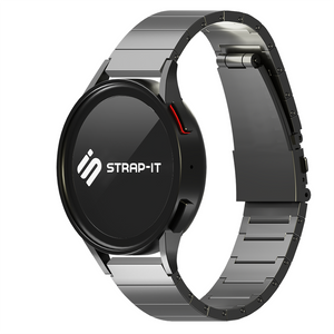 Correa titanio de lujo Amazfit Bip 6 (grafito )