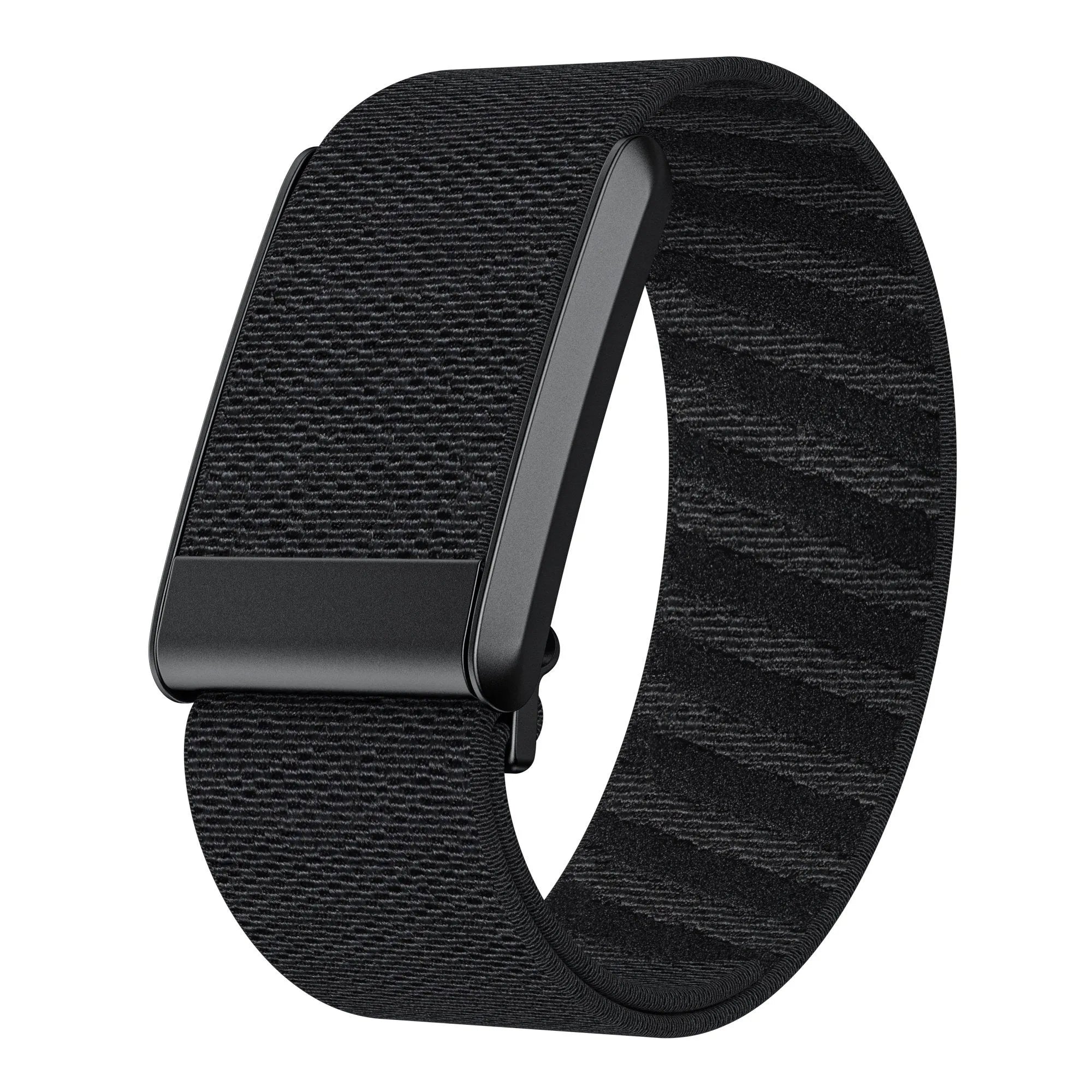 Kompatibel mit Whoop 4.0 Nylonarmband (Schwarz)
