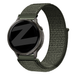 Bandz Garmin Forerunner 265s Nylon Loop Armband (Dunkelgrün)
